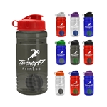 Groove Tritan® Shaker Bottle with Flip-Top Lid and Mixing Ball - 20 oz