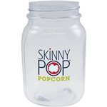 26 oz Break Resistant Square PVC Mason Jar