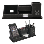 Oxford Desk Organizer w/Phone Holder