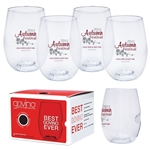 Dishwasher Safe Govino® 16 oz Wine Glass 4 Pack