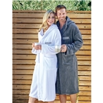 Hooded Coral Fleece Robe