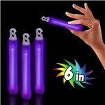 Premium Glow Sticks 6" - Purple