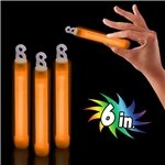 Premium Glow Sticks 6" - Orange