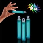 Premium Glow Sticks 4" -Aqua