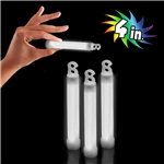 Premium Glow Sticks 4" -White