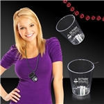 Clear Shot Glass Medallion