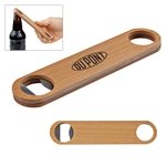 Large Wood Bottle Opener