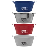 15 Qt Galvanized Metal Tub
