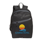 Front Zipper Color Laptop Backpack