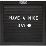 Felt Board With Letters