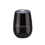 Vino Stainless Steel Stemless Wine Glass