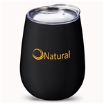 10 oz Stemless Insulated Wine Tumbler With Lid
