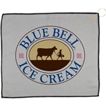 15" X 18" Waffle Golf Towel W/ Grommet And Hook
