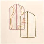 Sugar Britches Toddler Garment Bag - Clear Vinyl
