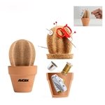 SuckUK Cork Cactus Desk Organizer Ceramic Desk Office Home 6 Push Pins