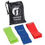 Power Grip 3-Piece Fitness Band Set