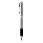 Parker Sonnet Capped Rollerball Pen, Stainless Steel w/ Chrome Trim, Fine Point, Black Ink