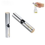 Philippi Tube Bottle Opener Stainless Steel Beechwood Core