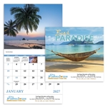 Good Value™ Beach Paradise - Stapled Calendar