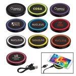 10w Black Qi Wireless Puck Smartphone Charging Pad