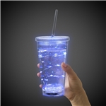 Blue String Light 16oz LED Cup