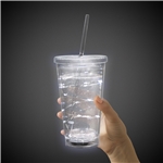 White String Light 16oz LED Cup