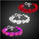 Pink Roses LED Halo Headband