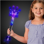 LED Silver Crown Wand