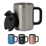 Manna™ 14 oz Boulder Stainless Steel Camping Mug w/ Handle