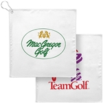 12x12 Golf Towel w/Grommet 200GSM