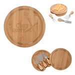 3-Piece Bamboo Cheese Server Kit