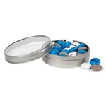 1.5 oz Personalized M&M'S® in a Silver Tin