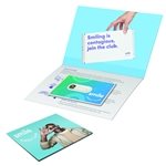 Greeting Card with Credit Card Style Dental Floss with Mirror