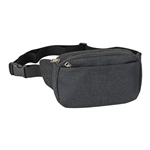 Heather 3-Zipper Fanny Waist Pack