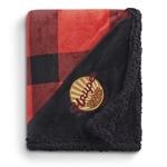 Field & Co.® Buffalo Plaid Sherpa Blanket