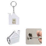 House Tape Measure Keychain