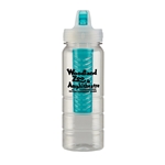 25 oz Polysure™ Ridge Bottle W/Fruit Infuser
