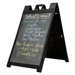 Signicade Deluxe A-Frame Chalkboard Kit