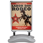 Outdoor Flex Sign with Ballast Base Kit