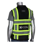 Black TT 11 Pocket Tech-Ready Mesh Surveyors Vest