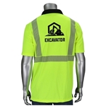 Class 2 Polo Shirt with Black Bottom Front