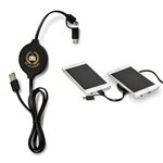 Duo Wireless Charging Pad With Integrated Charging Cable