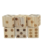Oversize Wooden Yard Dice Game