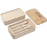 Stackable Bamboo Fiber Bento Box