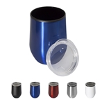 Prime Line 12 oz Budget Stemless Wine Tumbler With Lid