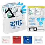 "ILENE" 14 Piece First Aid Carry ALL Kit inserted into Zipper Pouch