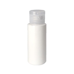 2 oz SPF 30 Sunscreen in Clear Cylinder Bottle with Clear Flip Top
