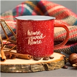 16 oz Iron And Stainless Steel Camping Mug