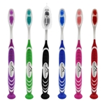 Stand Up Suction Toothbrush With Tongue Scraper