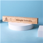 Wood Name Bar